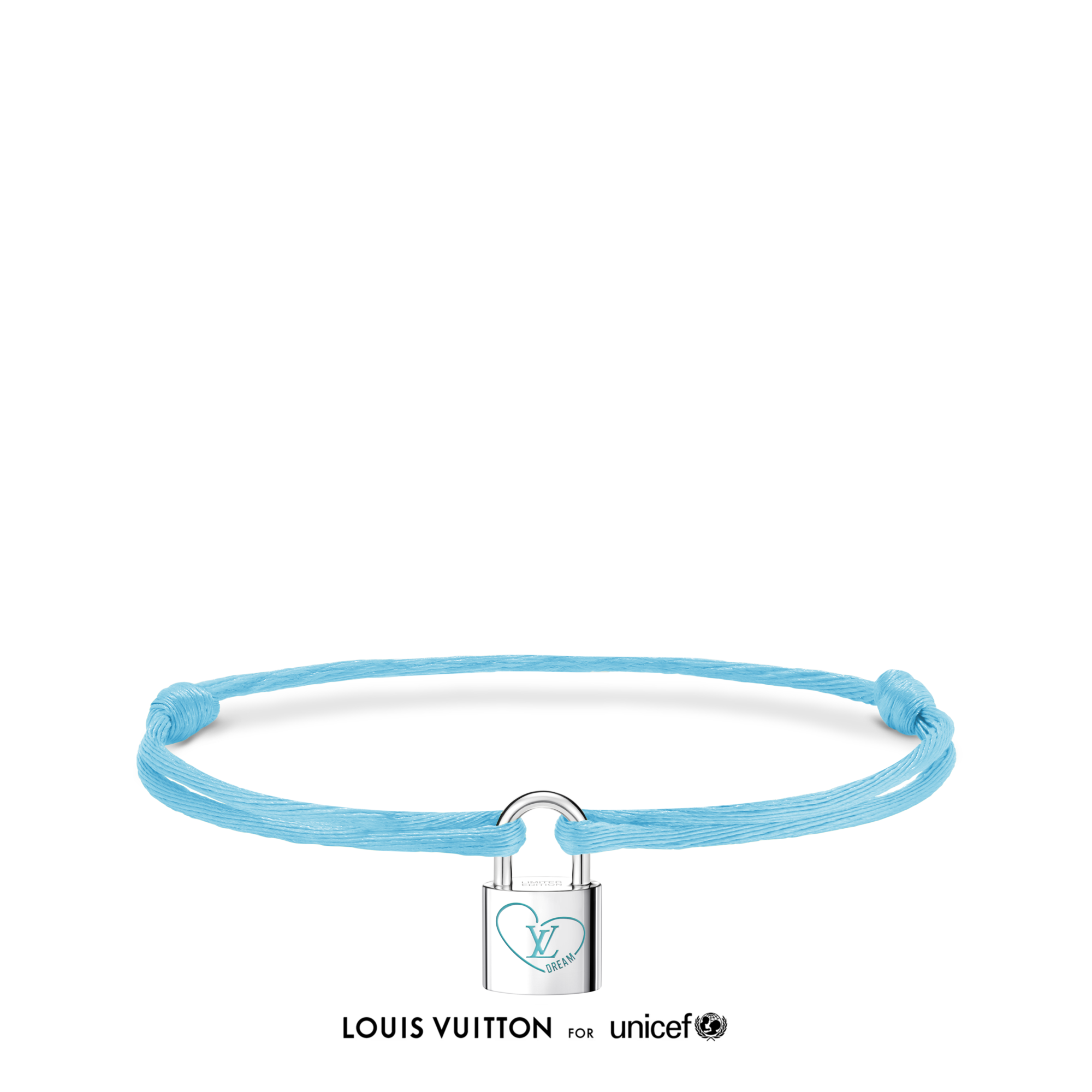 Silver Lockit x Felix Bracelet, Sterling Silver, Blue Lacquer and